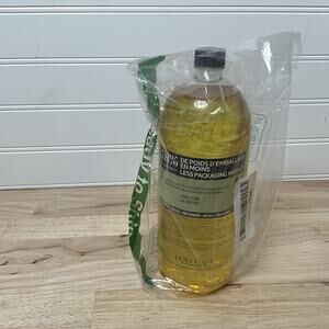 L'Occitane Shower Oil With Almond 16.9 Oz 500 mL REFILL JUMBO Size Cleansing